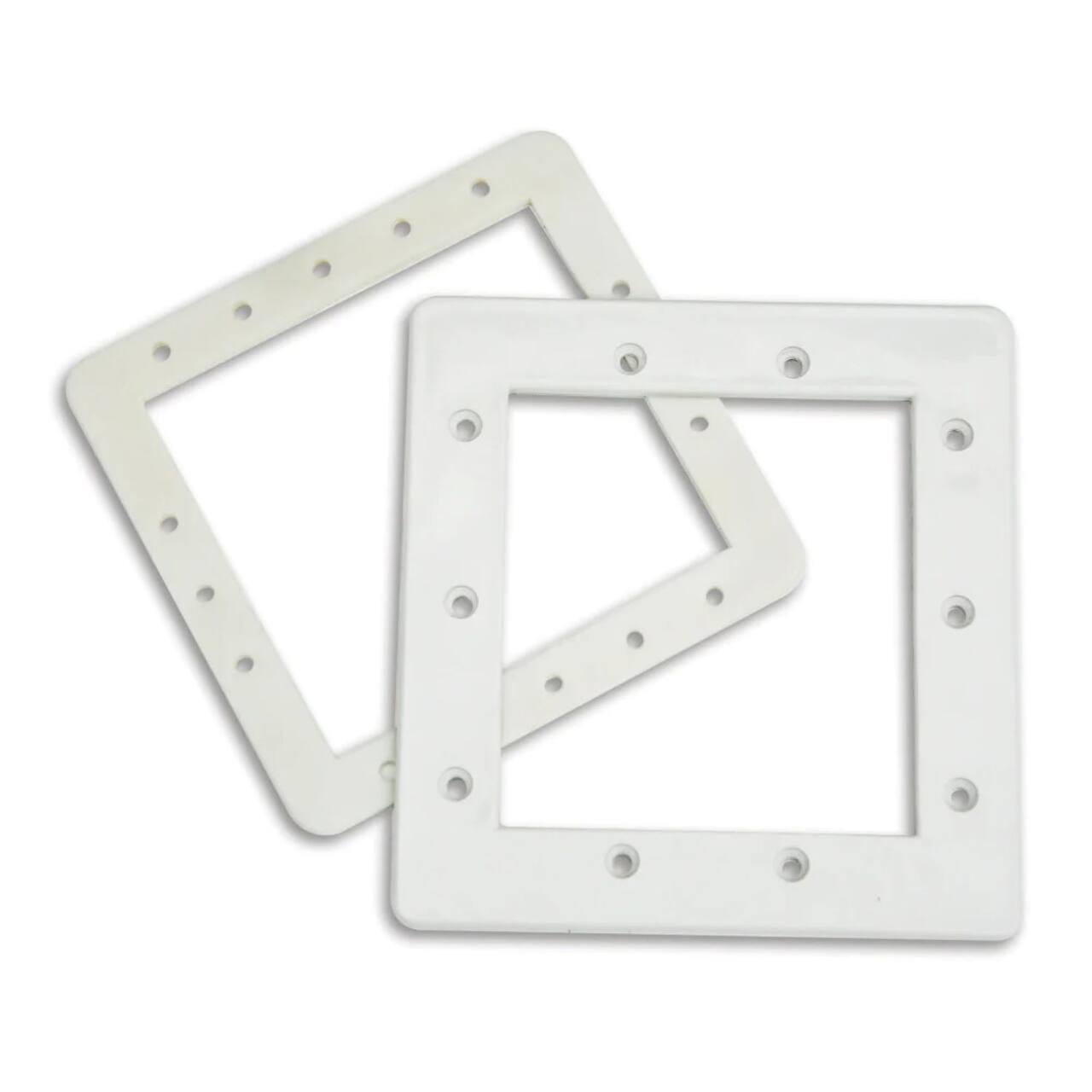 Swim Central 8.25" White Hydrotools Swimming Pool Skimmer Face Plate & Butterfly Gasket